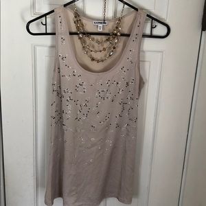 🔥3 for $10• GUC • Express Jeweled Tank • Sz. XS